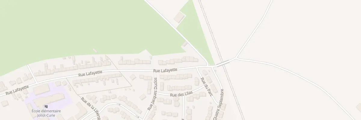 Plan du 99 Rue Lafayette à Iwuy