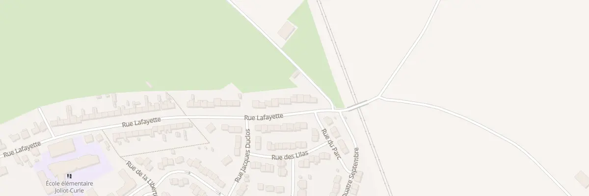 Plan du 101 Rue Lafayette à Iwuy