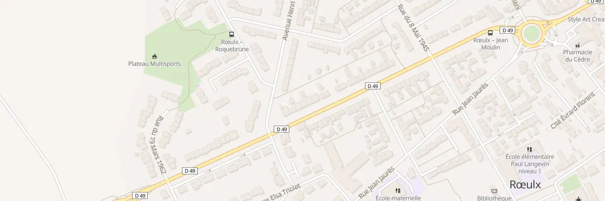 Plan du 46 Rue Raoul Briquet à Rœulx