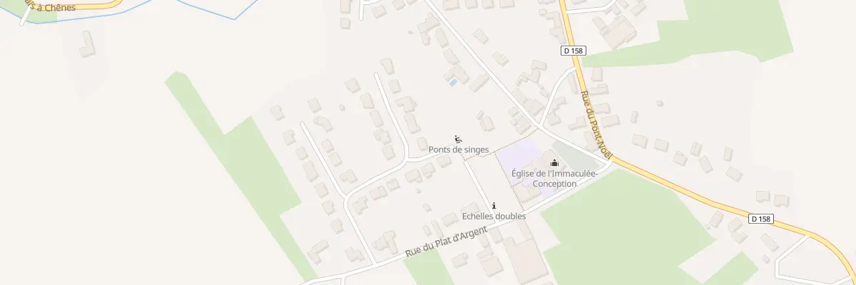 Plan du 14 Rue des Alouettes à Sars-et-Rosières