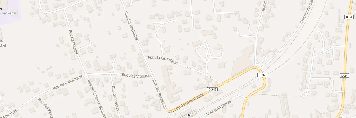 Plan du 22 Rue du Clos Fleuri à Brassac-les-Mines