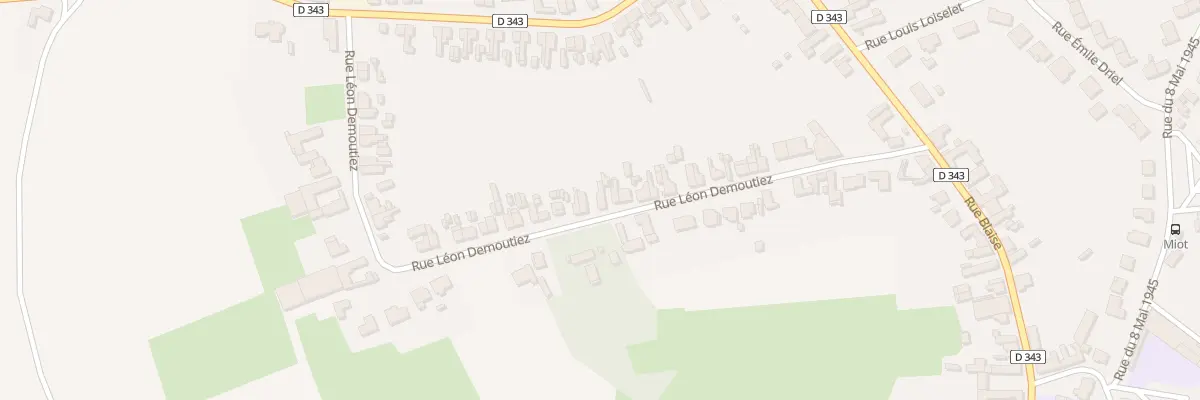 Plan du 48 Rue Leon Demoutiez à Hornaing