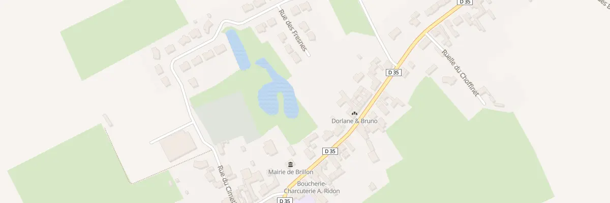 Plan du 5 Rue du Maréchal Foch à Brillon