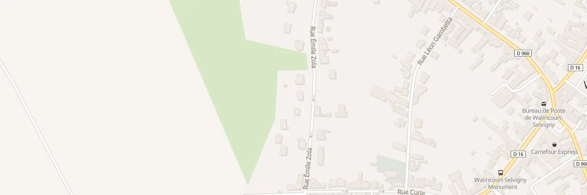 Plan du 31B Rue Emile Zola à Walincourt-Selvigny
