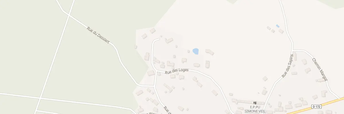 Plan du 29 Rue des Loges à La Fermeté