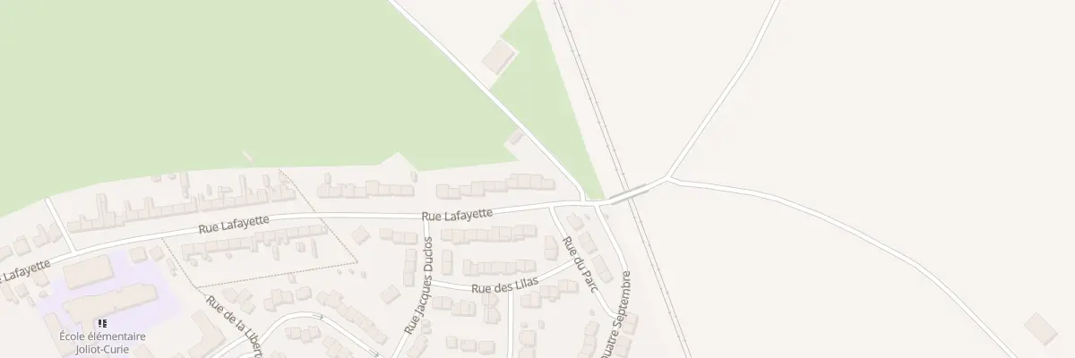 Plan du 105 Rue Lafayette à Iwuy