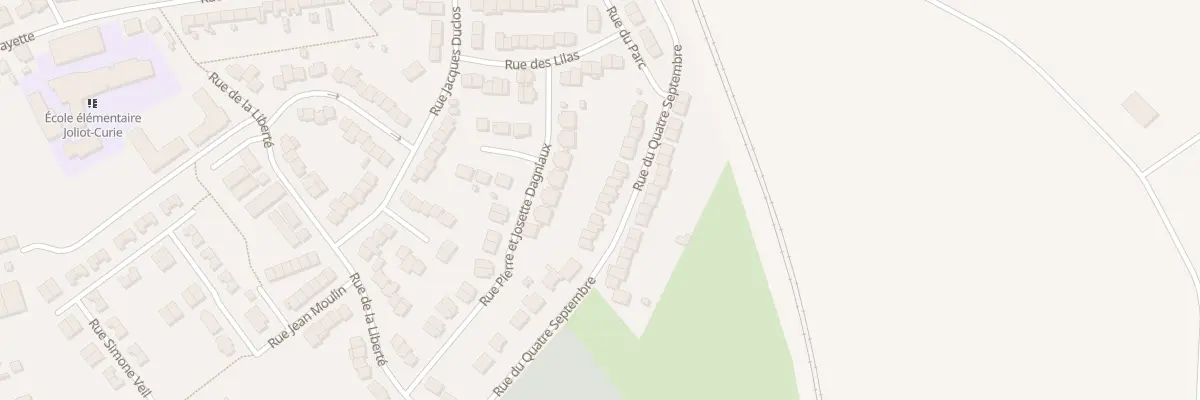 Plan du 47 Rue du Quatre Septembre à Iwuy