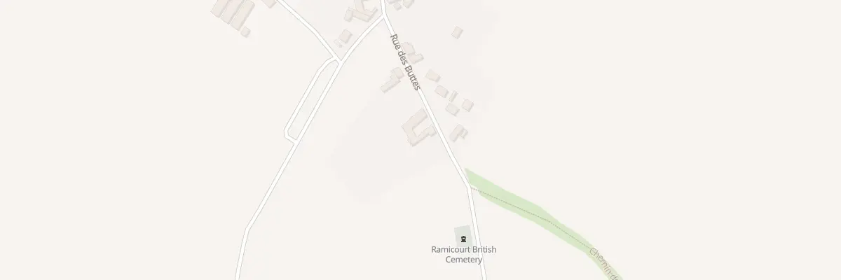 Plan du 20 Rue des Buttes à Ramicourt