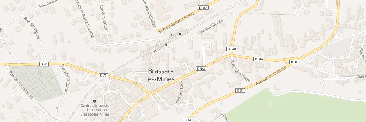 Plan du 33 Rue Doc Charles Souligoux à Brassac-les-Mines