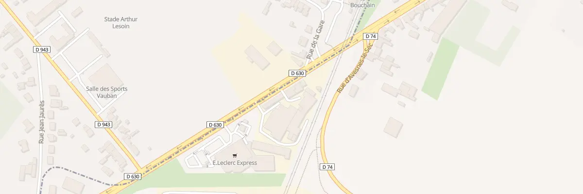 Plan du 55 Av de Bouchain à Lieu-Saint-Amand