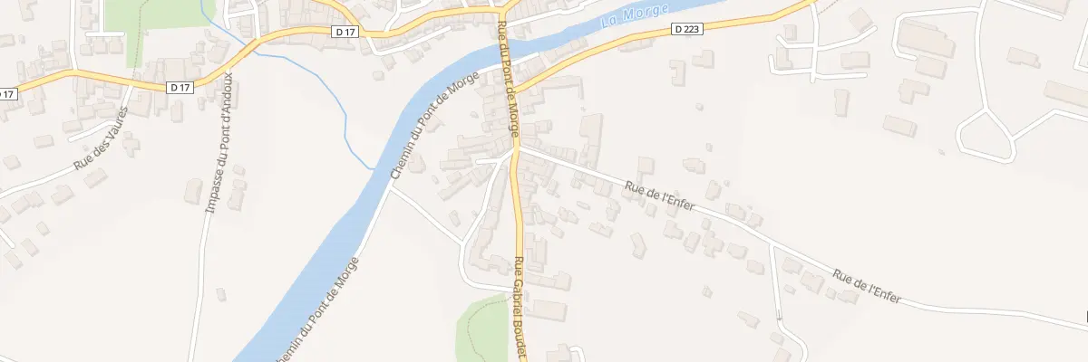 Plan du 6271 Rue de l’Enfer à Maringues