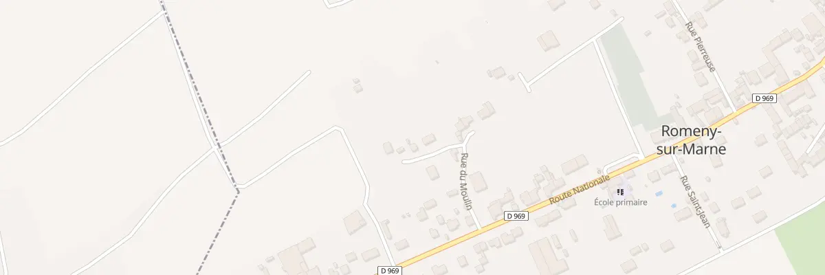 Plan du 5 Rue du Moulin à Romeny-sur-Marne