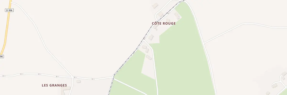 Plan du 5204 Cote Rouge à Usson
