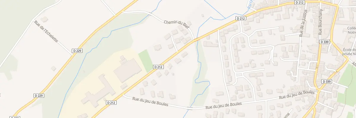Plan du 81 Rue Pierre Pottier à Billom