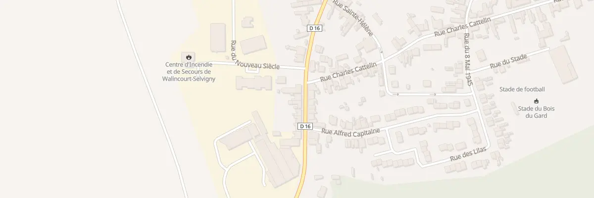 Plan du 88 Rue Faidherbe à Walincourt-Selvigny