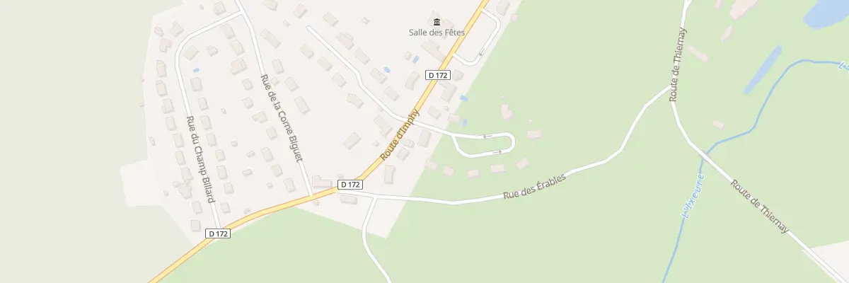 Plan du 2 Rue des Ormes à La Fermeté