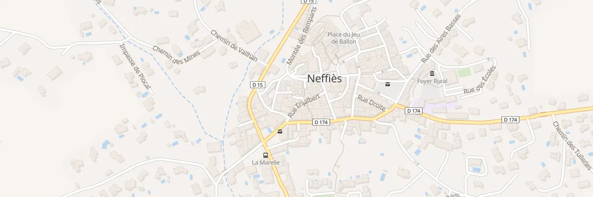 Plan du 9 Plan Pradines à Neffiès