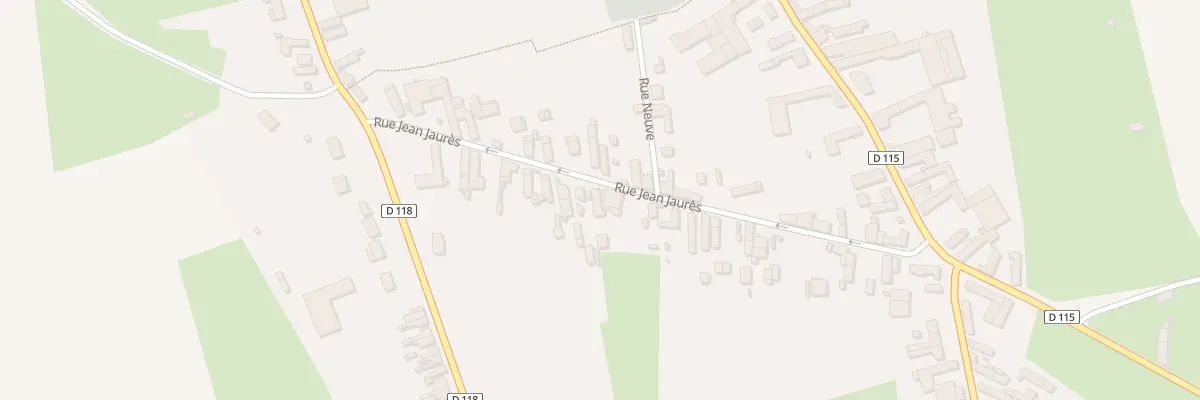 Plan du 39 Rue Jean Jaurès à Cattenières