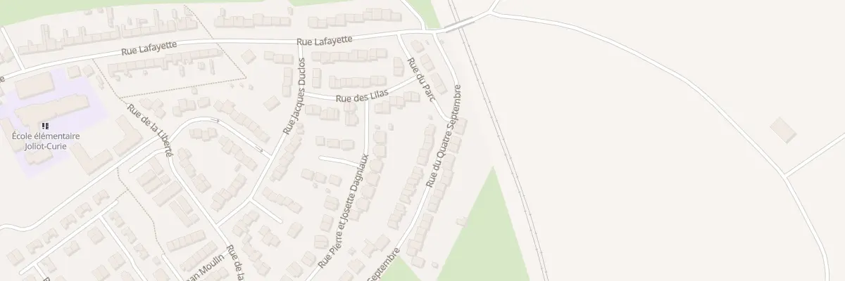 Plan du 63 Rue du Quatre Septembre à Iwuy