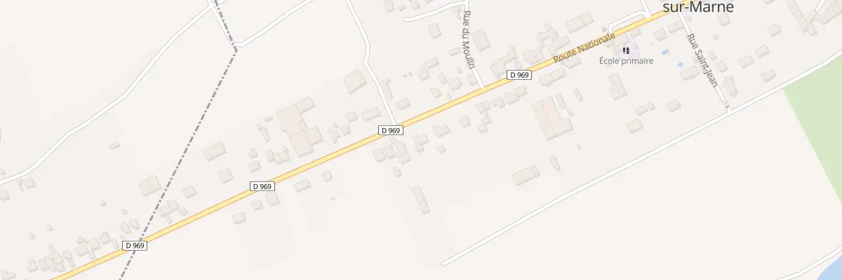 Plan du 57B Rte Nationale à Romeny-sur-Marne