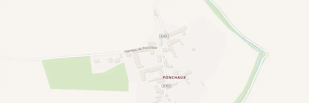 Plan du 25B Ponchaux à Beaurevoir