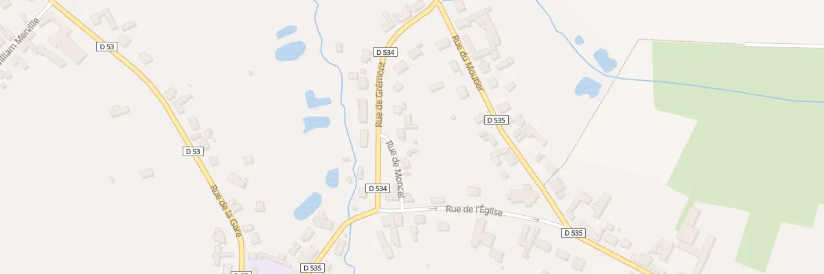 Plan du 1 Rue du Moncel à Barisis-aux-Bois