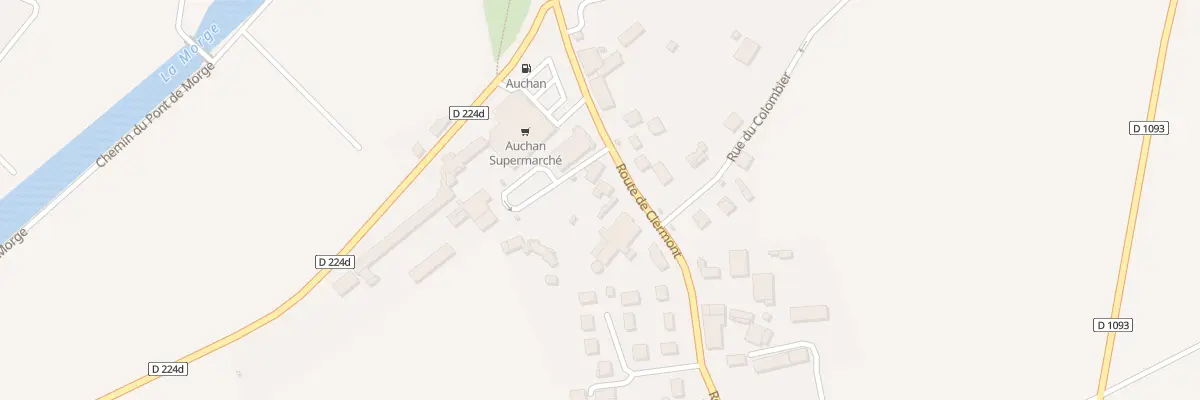 Plan du 6 Rte de Clermont à Maringues