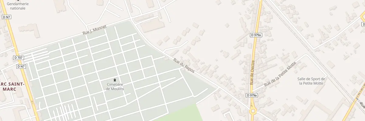 Plan du 37 Rue du Repos à Moulins