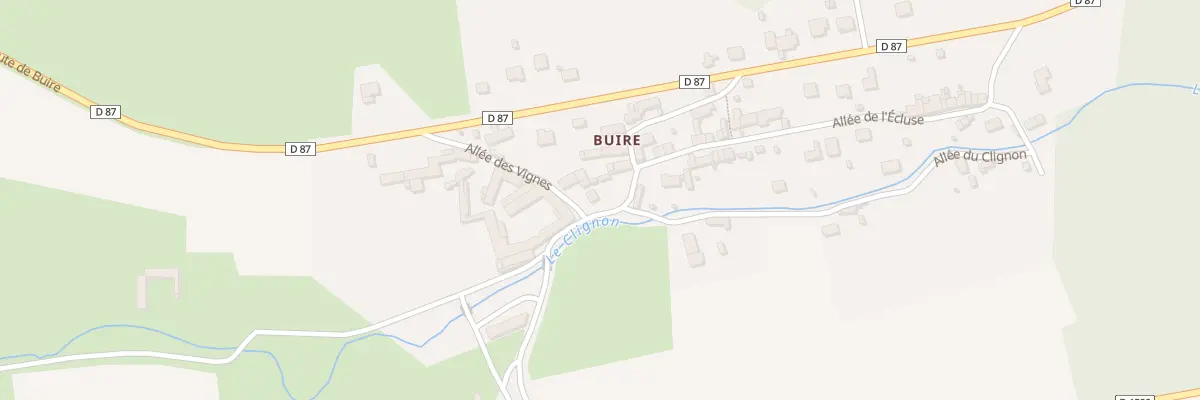 Plan du 5037 All du Clignon à Épaux-Bézu