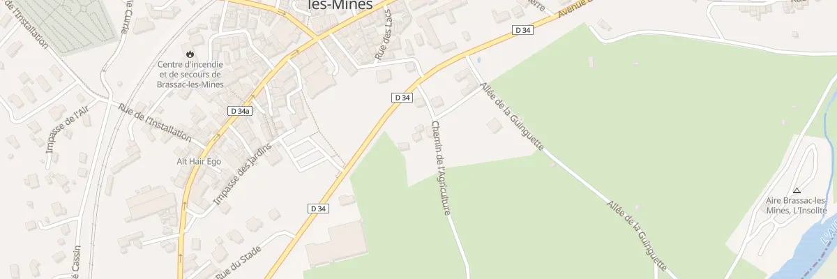 Plan du 6 Che de l’Agriculture à Brassac-les-Mines