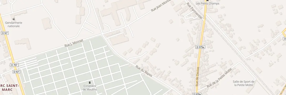 Plan du 6 Imp des Cottages Bourbonnais à Moulins