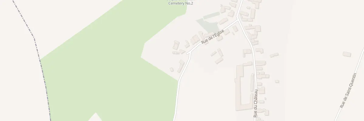 Plan du 156 Rue de l’Eglise à Sequehart