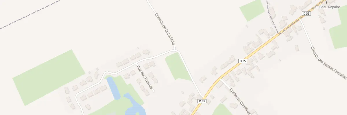 Plan du 24 Rue des Saules à Brillon