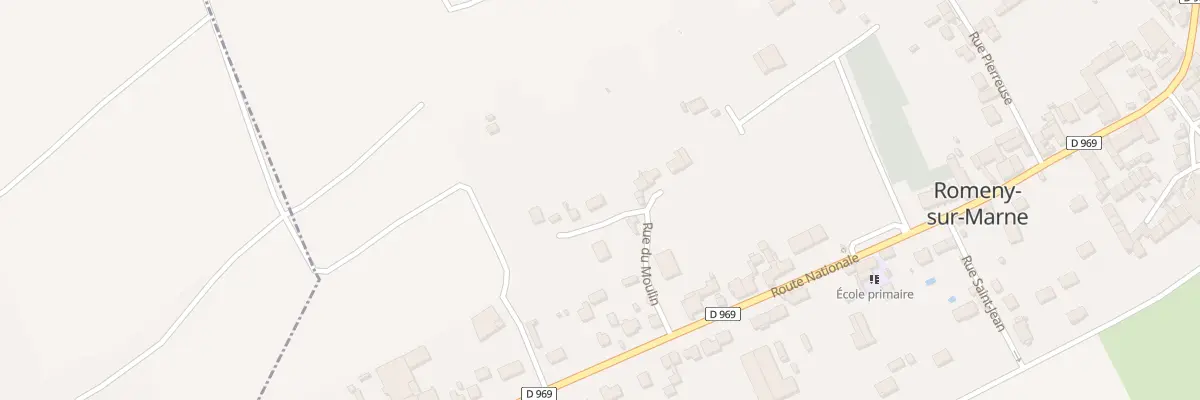 Plan du 3 Rue du Moulin à Romeny-sur-Marne