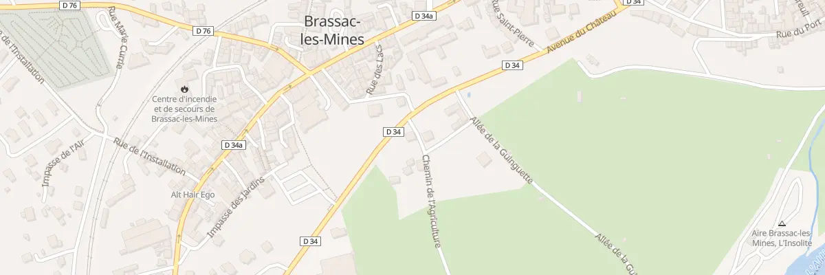 Plan du 2 Che de l’Agriculture à Brassac-les-Mines