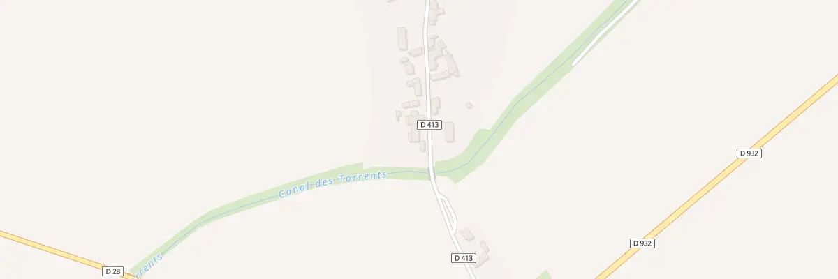 Plan du 1 Ham de Ponchaux à Beaurevoir