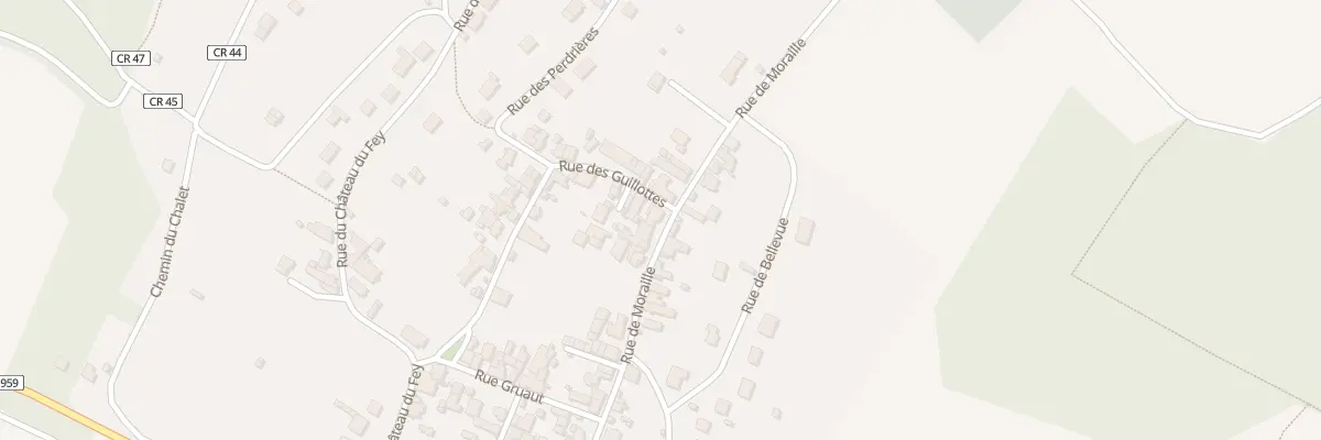 Plan du 93 Le Village à Villecien