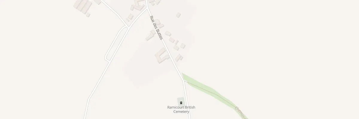 Plan du 25 Rue des Buttes à Ramicourt