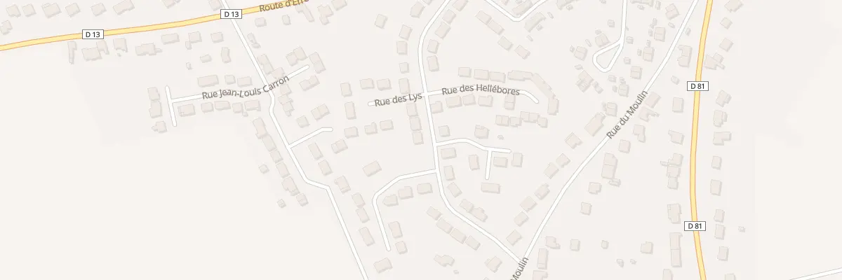 Plan du 20 Rue Cina Bulte à Hornaing