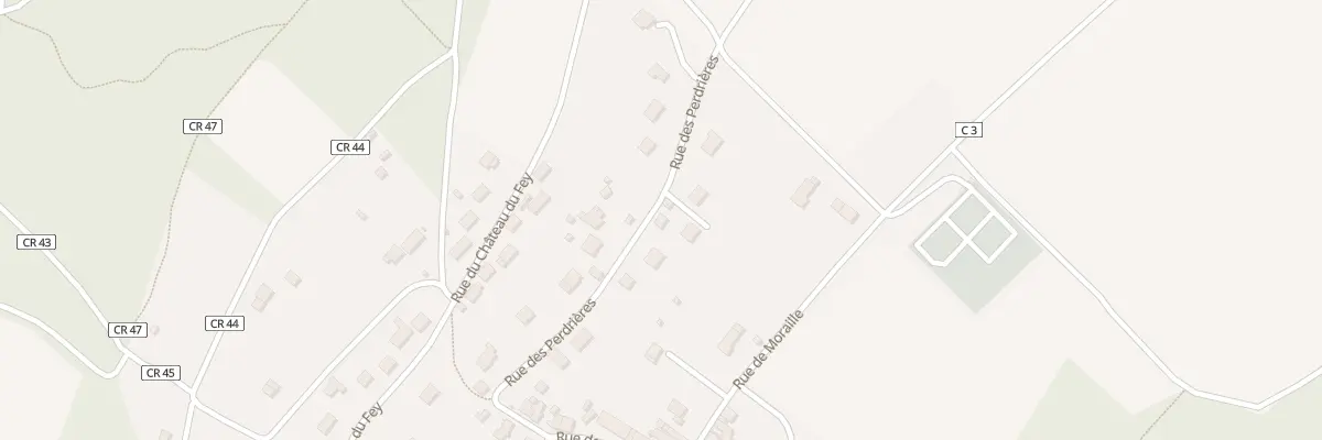 Plan du 10 Rue des Perdrieres à Villecien