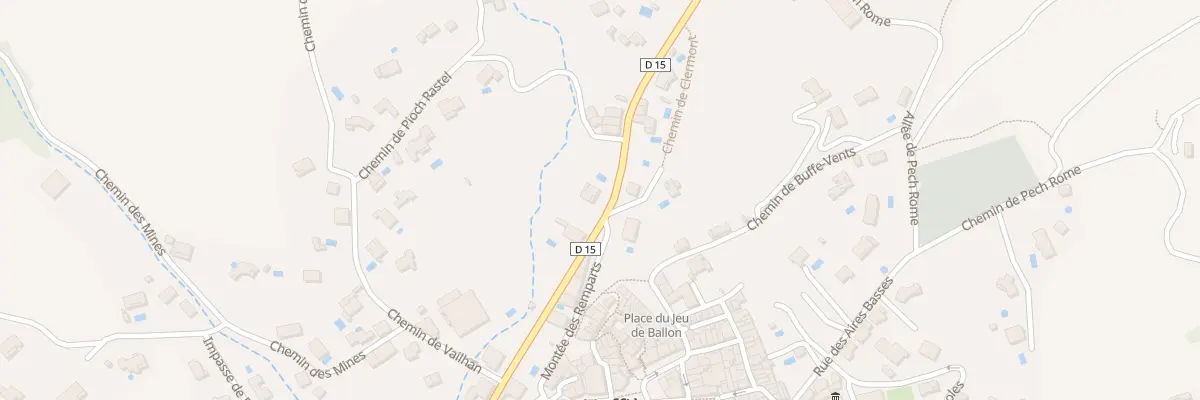 Plan du 19 Av de la Resclauze à Neffiès