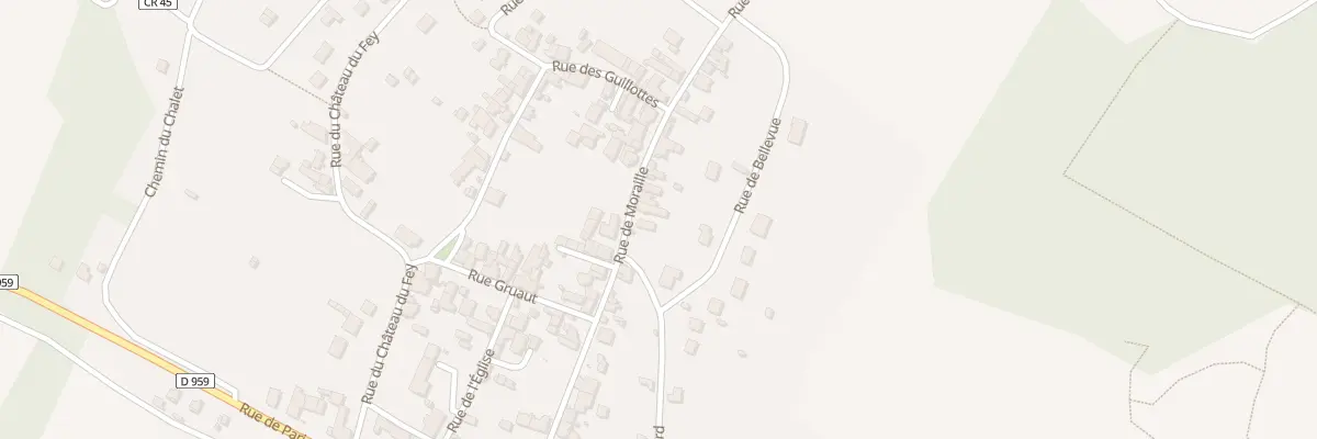 Plan du 67 Le Village à Villecien