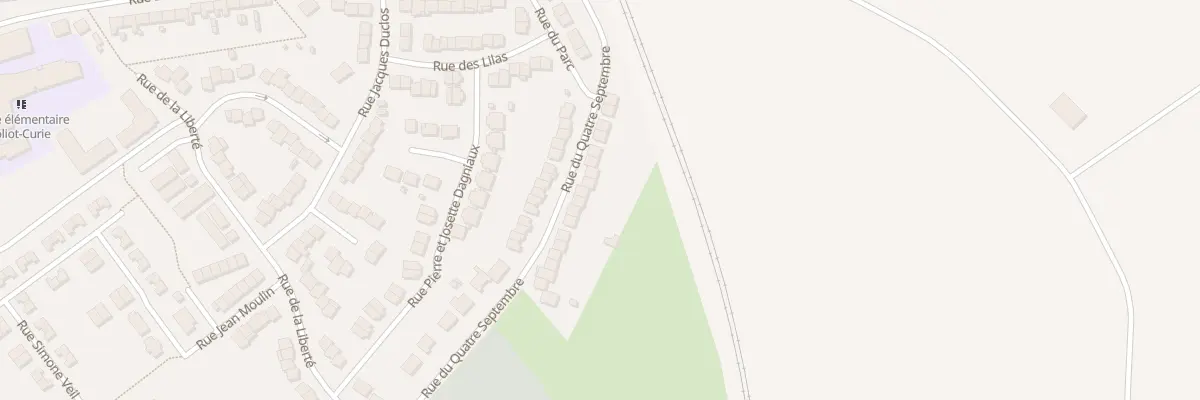 Plan du 32 Rue du Quatre Septembre à Iwuy