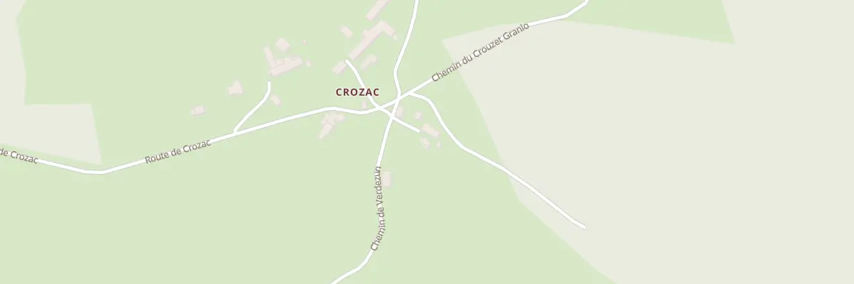 Plan du 5146 Crozac à Saint-Léger-du-Malzieu