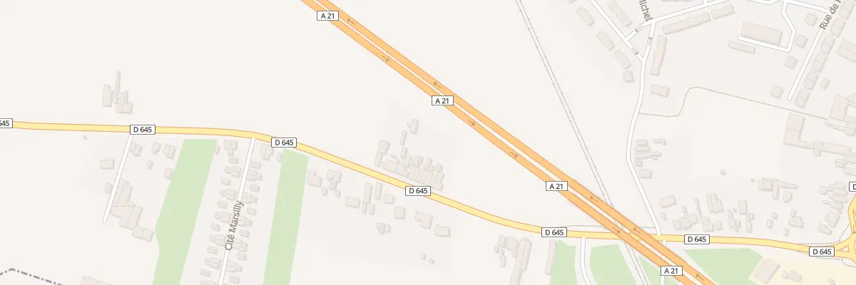 Plan du 406 Av Jules Guesde à Escaudain