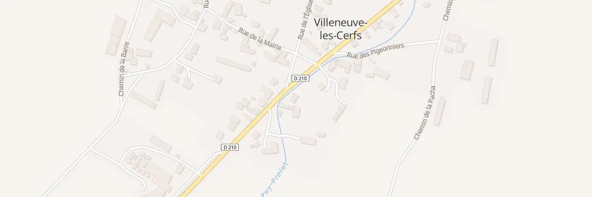 Plan du 8 Av de la Limagne à Villeneuve-les-Cerfs