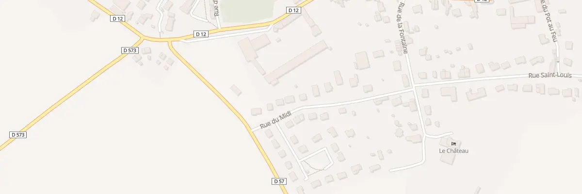 Plan du 16 Rue du Midi à Neuville-Saint-Amand