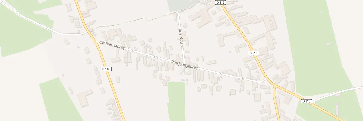 Plan du 12 Rue Jean Jaurès à Cattenières