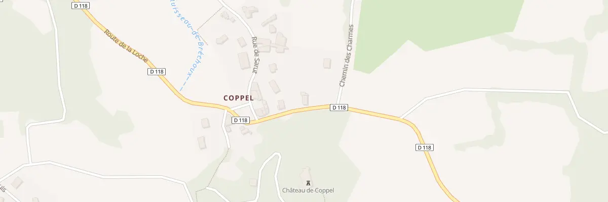 Plan du 5561 Bourg de Coppel à Saint-Julien-de-Coppel