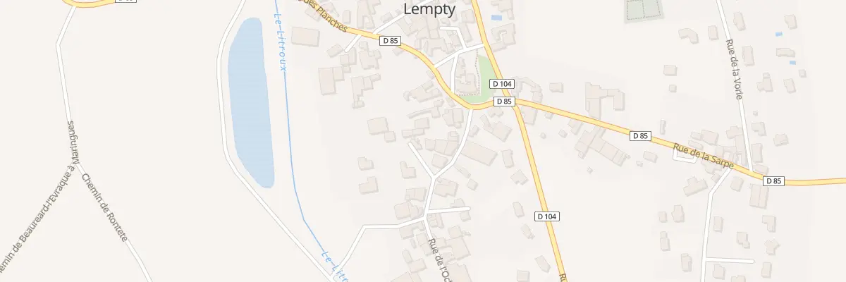 Plan du 4 Imp Jacques Prevert à Lempty